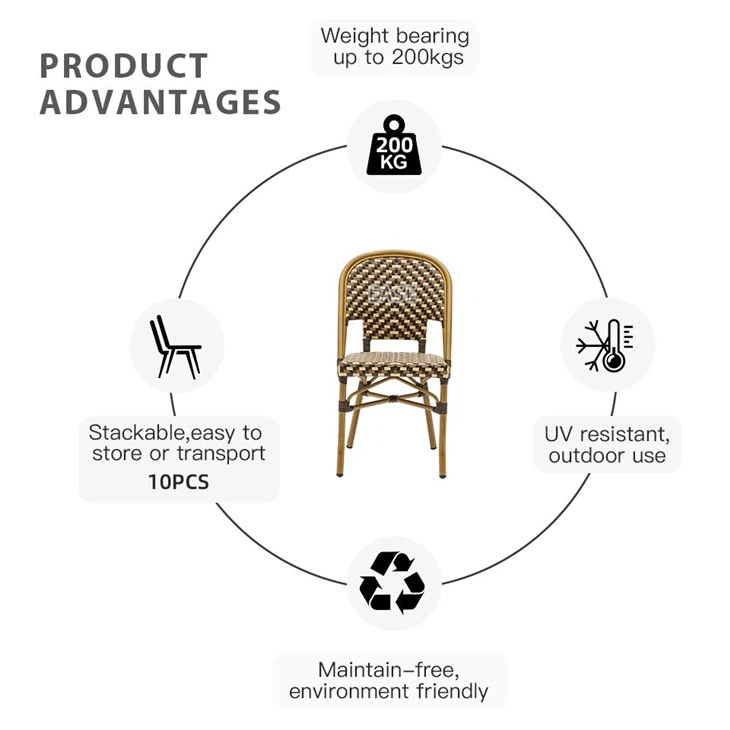 Outdoor Dining French Bistro Chair